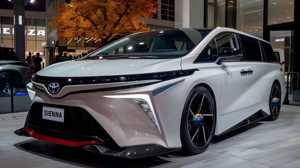 2026 Toyota Sienna Hybrid Unveiled